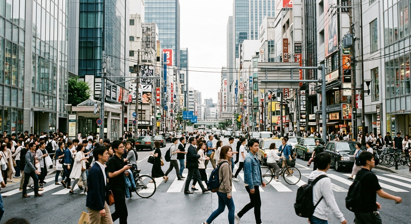 Distrito comercial concurrido de Osaka con rascacielos, Kita y Minami: las dos almas comerciales de la ciudad